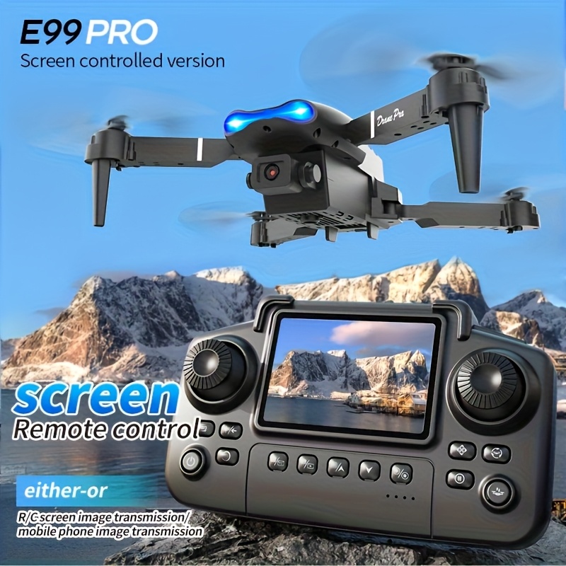 Rc Helicopter Case - 2026 Yükseltilmiş E99 PRO MAX Katlanabilir