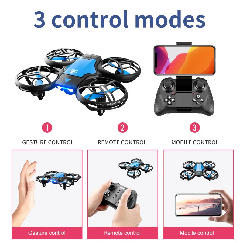 V8 Yeni Mini Drone 4K Profesyo - Rc Helicopter Case incelemesi ve fiyatı