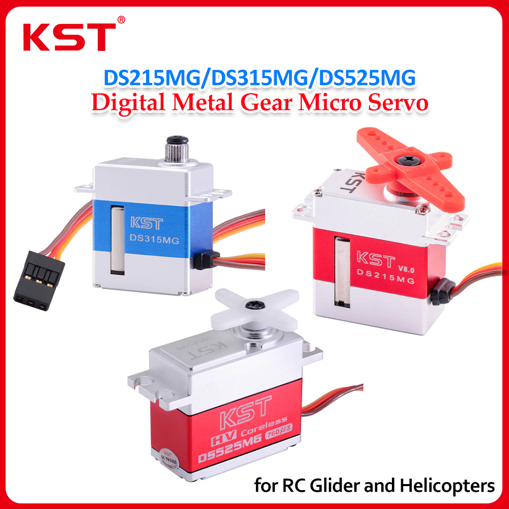 KST DS215MG/ DS315MG /DS525MG  - Rc Helicopter Servo incelemesi ve fiyatı