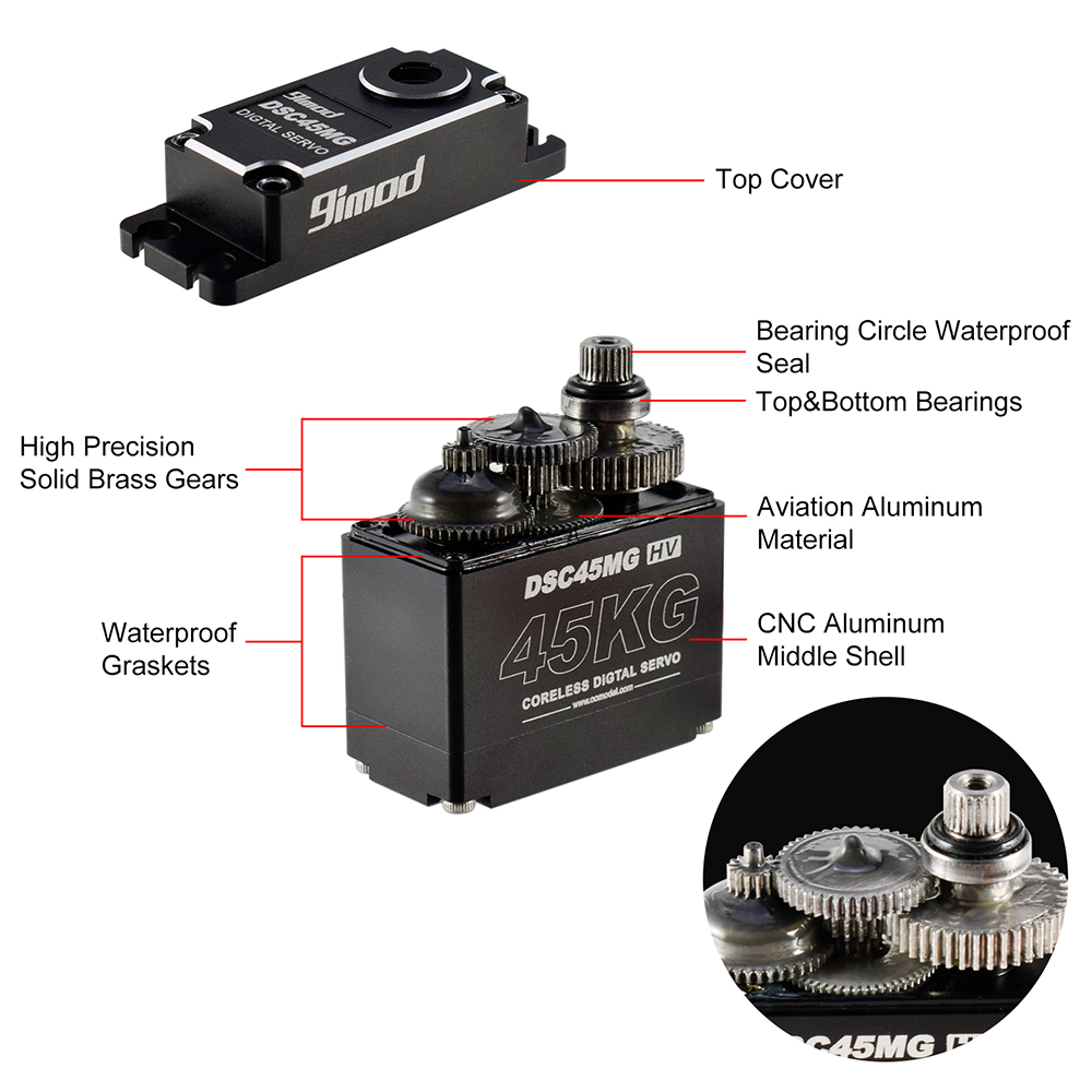 9imod RC Servo 35 kg 45 kg 25  - Rc Helicopter Bag incelemesi ve fiyatı